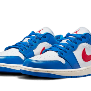 Air Jordan 1 Low Sport Blue Gym Red